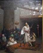 Jean Leon Gerome The Snake Charmer oil painting reproduction